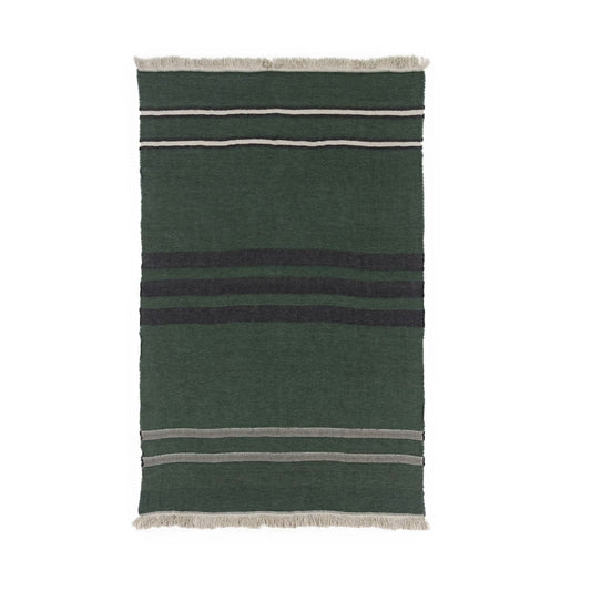 Libeco Belgian Towel Fouta Racing Green | Libeco | Miss Arthur | Home Goods | Tasmania