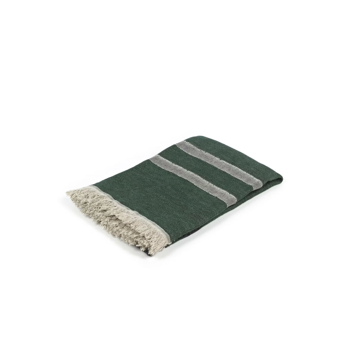 Libeco Belgian Towel Fouta Racing Green | Libeco | Miss Arthur | Home Goods | Tasmania