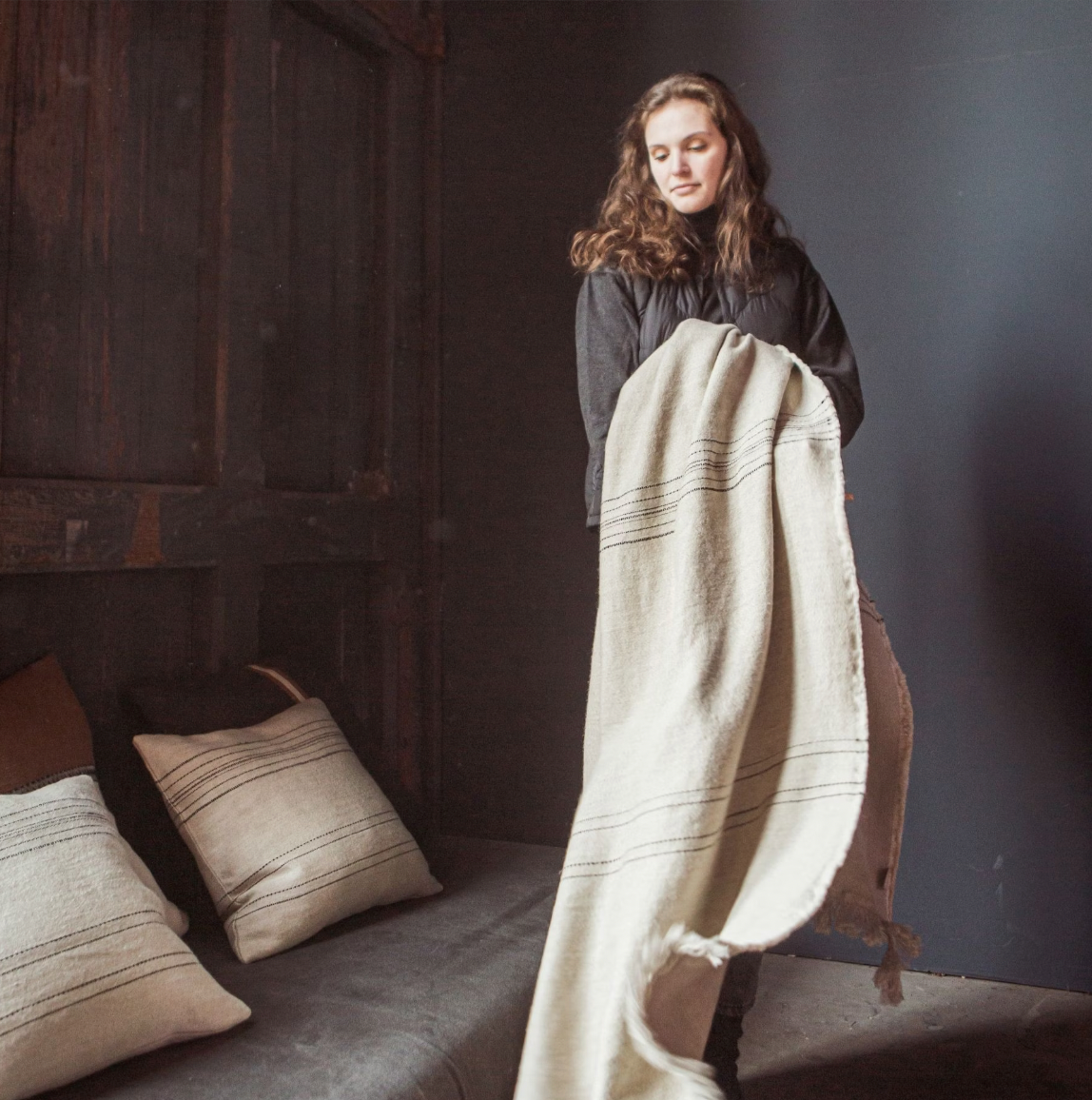 Marrakesh Cushion Cover 50cm x 50cm | Libeco | Miss Arthur | Home Goods | Tasmania