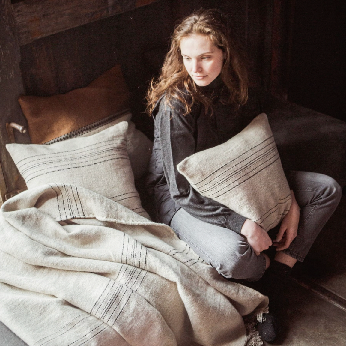 Marrakesh Cushion Cover 50cm x 50cm | Libeco | Miss Arthur | Home Goods | Tasmania
