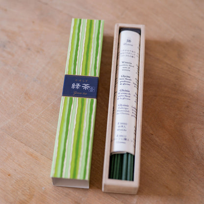 Nippon Kodo Kayuragi Incense Sticks Green Tea | Nippon Kodo | Miss Arthur | Home Goods | Tasmania