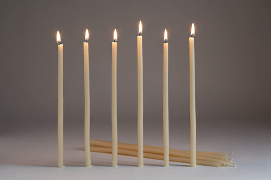 Northern Light Beeswax Tapers Pack of 6