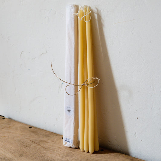 Northern Light Beeswax Tapers Pack of 6 | Northern Light | Miss Arthur | Home Goods | Tasmania