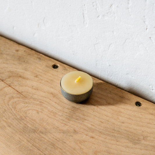 Northern Light Beeswax Tealight with Tin | Northern Light | Miss Arthur | Home Goods | Tasmania