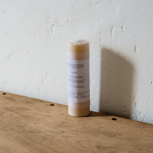 Northern Light Poet Beeswax Candle | Northern Light | Miss Arthur | Home Goods | Tasmania