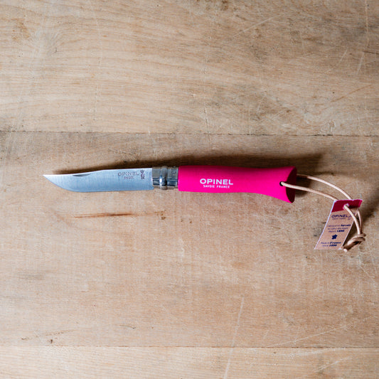 Opinel Colorama Trekking No.6 Pocket Knife Strawberry | Opinel | Miss Arthur | Home Goods | Tasmania