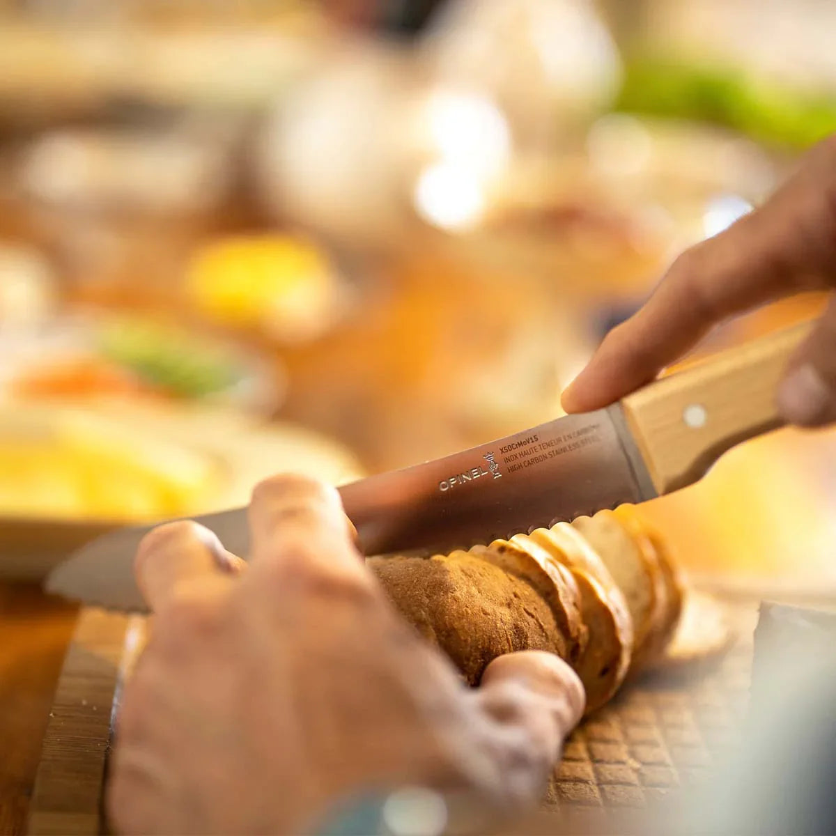 Opinel Parallele Bread Knife No. 116 | Opinel | Miss Arthur | Home Goods | Tasmania