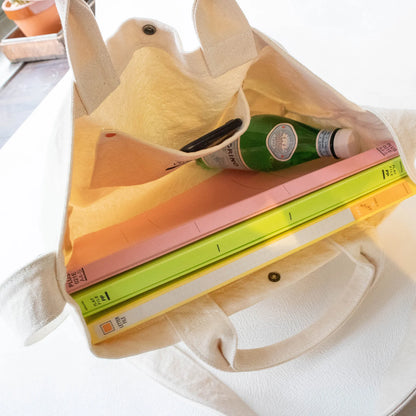 V.D.L.C Horizontal Tote Bag VC-9 Off White