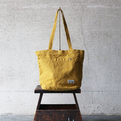 V.D.L.C Shoulder Zip Tote VC-49 Mustard
