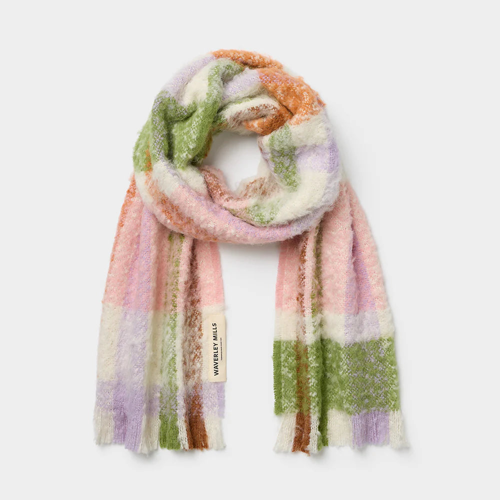 Waverley Mills Alpaca Bliss Scarf Bloom | Waverley Mills | Miss Arthur | Home Goods | Tasmania