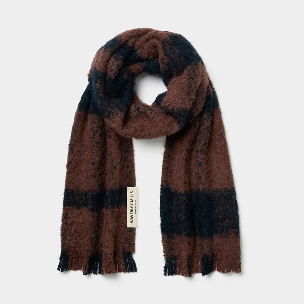 Waverley Mills Alpaca Bliss Scarf Night