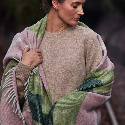 Waverley Mills Recycled Breezy Throw Bloom