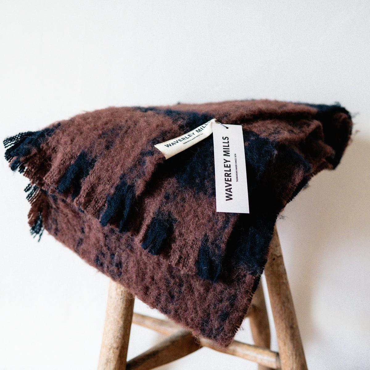 Waverley Mills Alpaca Bliss Scarf Night | Waverley Mills | Miss Arthur | Home Goods | Tasmania