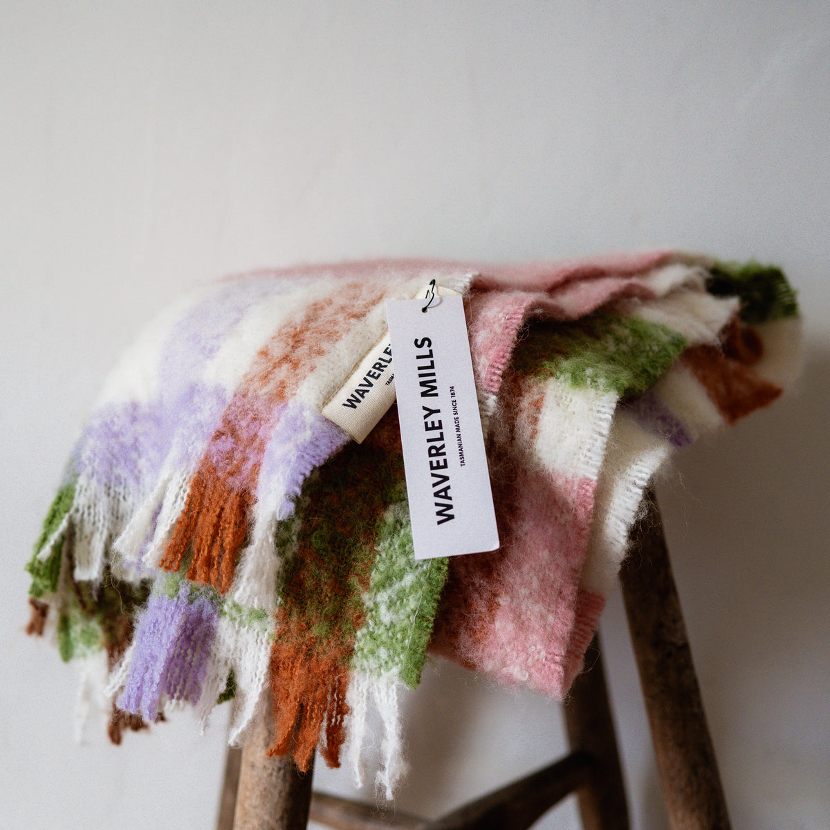 Waverley Mills Alpaca Bliss Scarf Bloom | Waverley Mills | Miss Arthur | Home Goods | Tasmania
