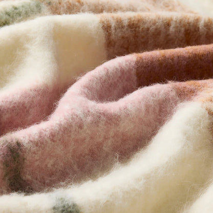 Waverley Mills Alpaca Weave Throw Bloom