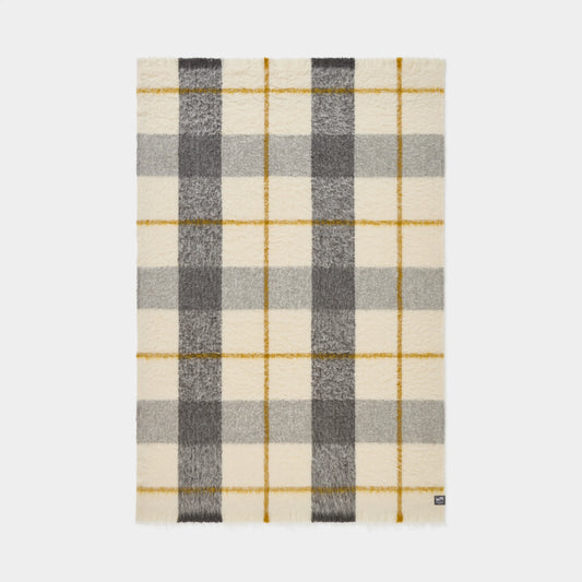 Waverley Mills Alpaca Weave Throw Charcoal | Waverley Mills | Miss Arthur | Home Goods | Tasmania