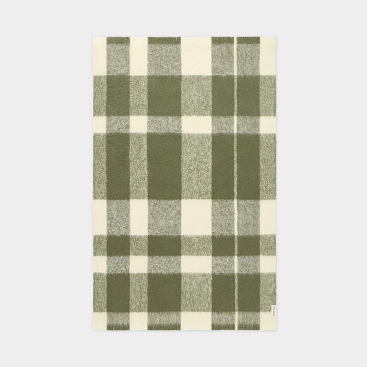 Waverley Mills Alpaca Hush Throw Olive | Waverley Mills | Miss Arthur | Home Goods | Tasmania
