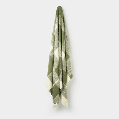Waverley Mills Alpaca Hush Throw Olive