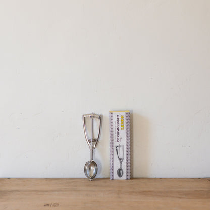Yukiwa Stainless Steel Lemon Shaped Ice Cream Scoop No.18 | Japanese Artisan | Miss Arthur | Home Goods | Tasmania