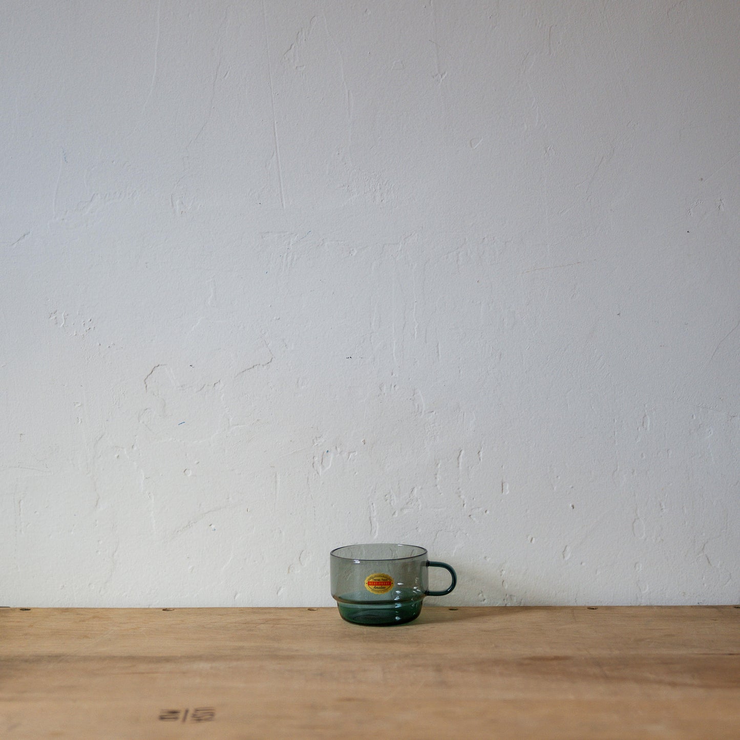 Amabro Two Tone Glass Stacking Mug Grey Green | Amabro | Miss Arthur | Home Goods | Tasmania