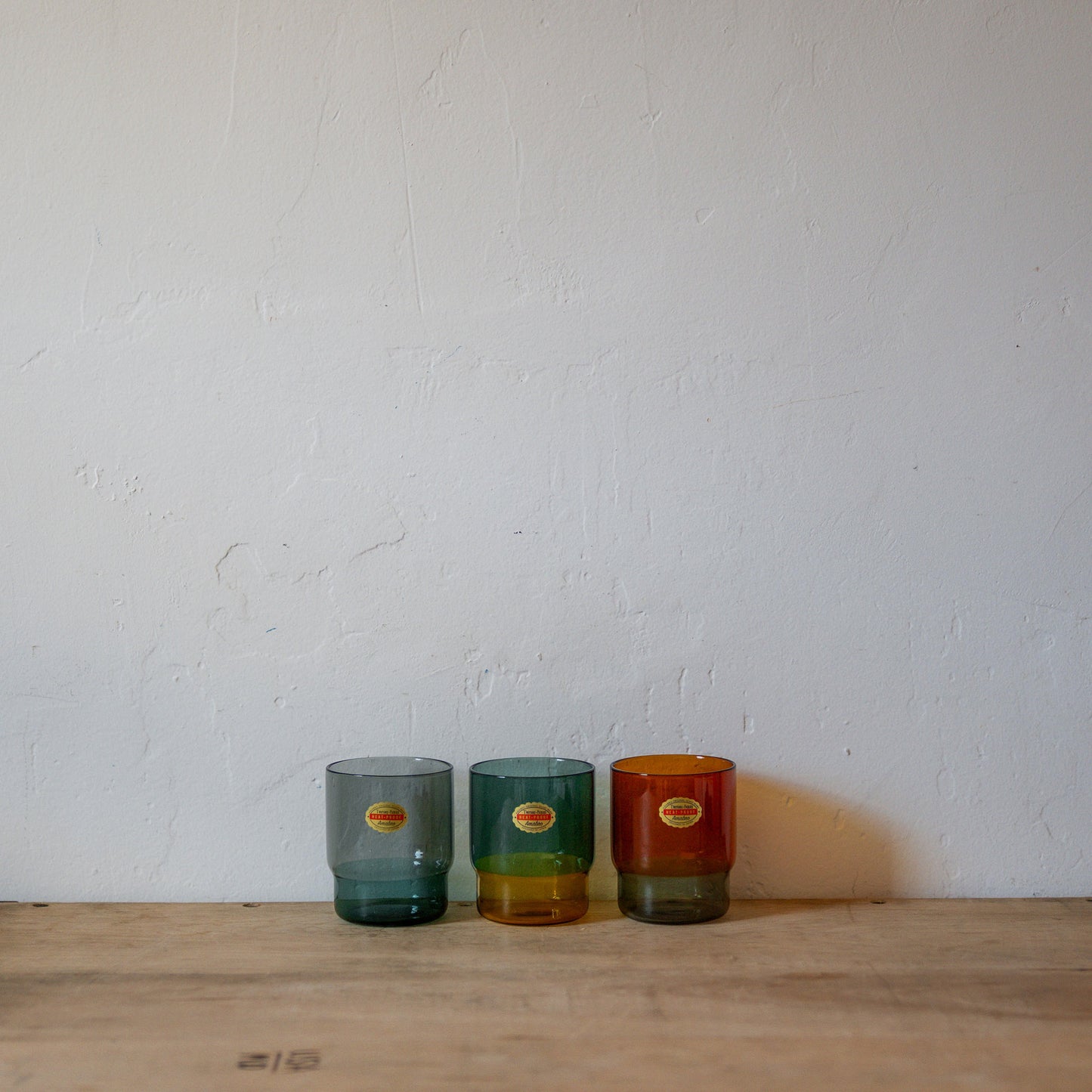 Amabro Two Tone Glass Stacking Cup Grey Green | Amabro | Miss Arthur | Home Goods | Tasmania