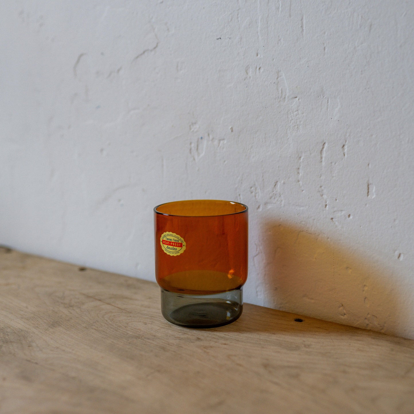 Amabro Two Tone Glass Stacking Cup Amber Grey | Amabro | Miss Arthur | Home Goods | Tasmania