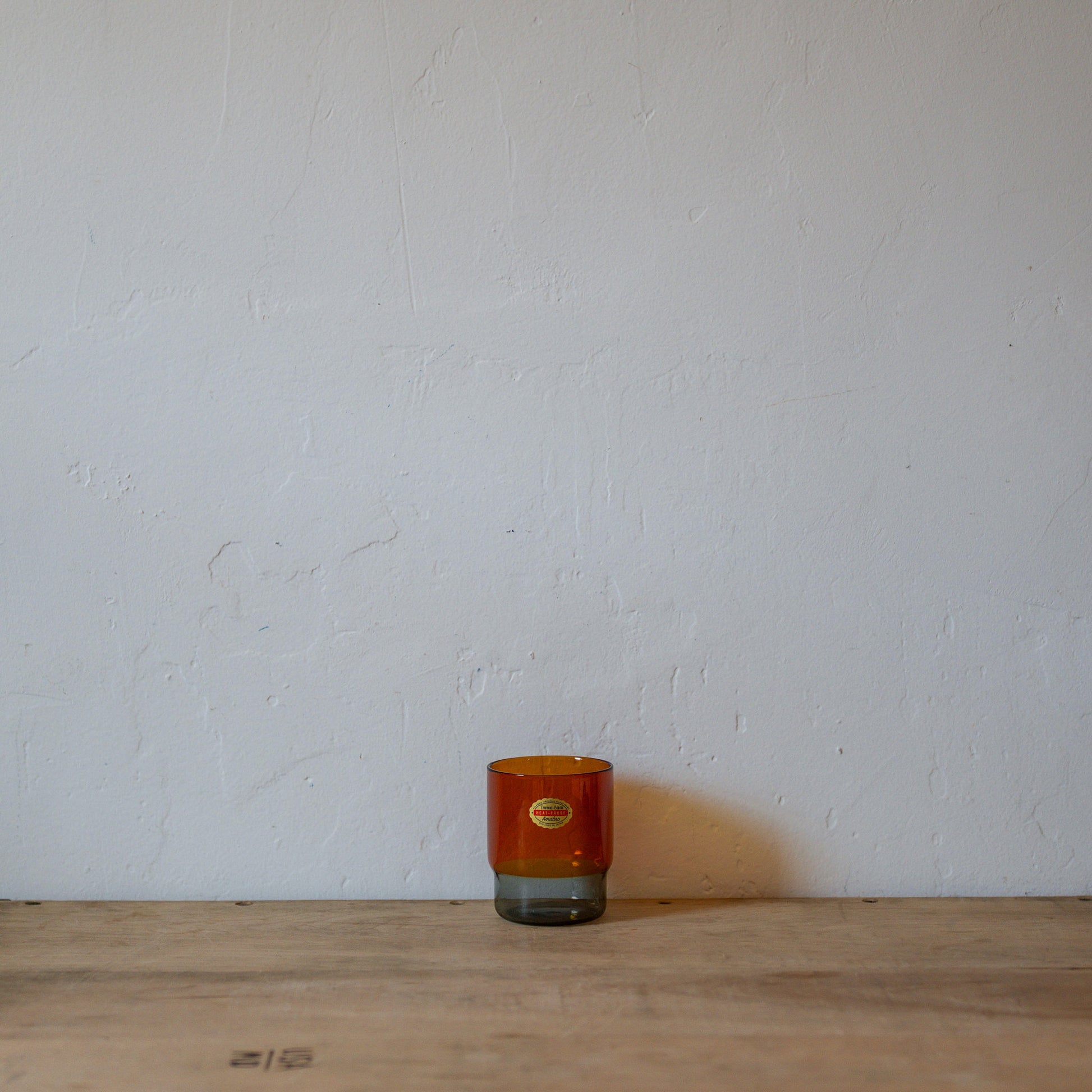 Amabro Two Tone Glass Stacking Cup Amber Grey | Amabro | Miss Arthur | Home Goods | Tasmania