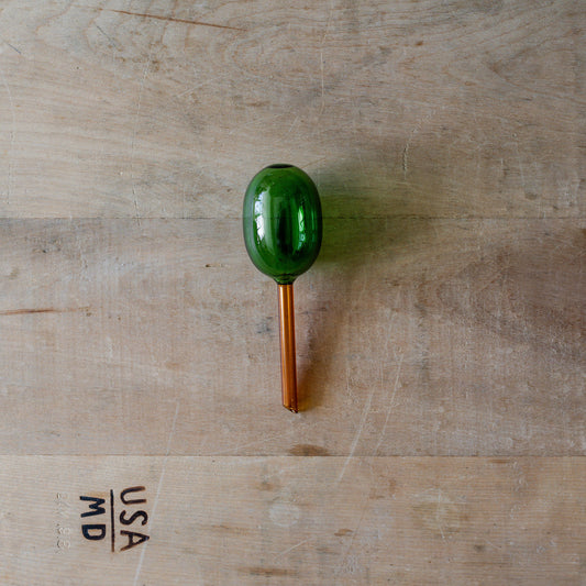 Amabro Two Tone Glass Water Dispenser Small Green Amber | Amabro | Miss Arthur | Home Goods | Tasmania