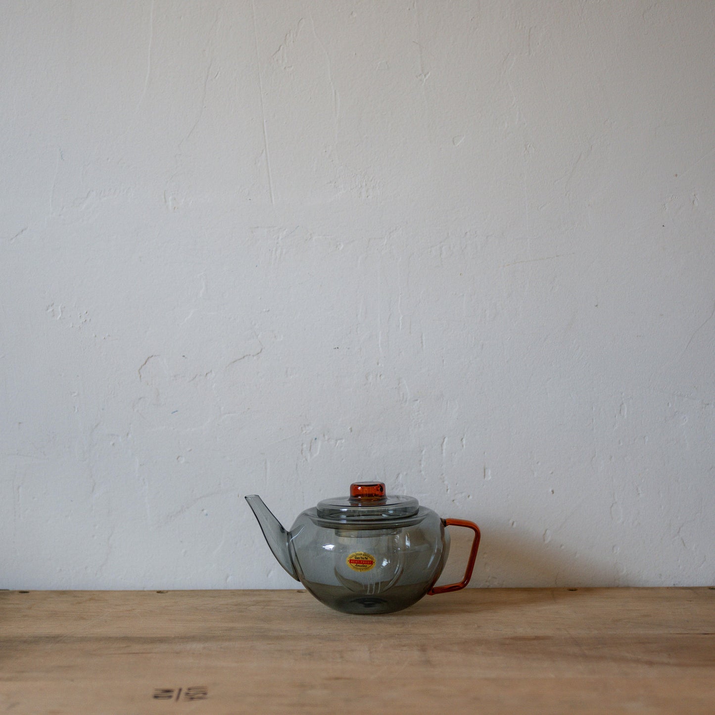 Amabro Two Tone Glass Teapot Grey Amber | Amabro | Miss Arthur | Home Goods | Tasmania