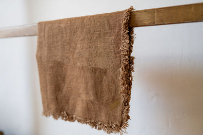 Aqua Vireo Swedish Linen Serviette Amber | Aqua Vireo | Miss Arthur | Home Goods | Tasmania