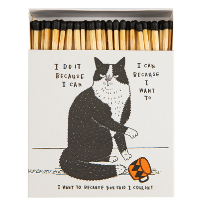 Archivist Luxury Matches I Do It Because I Can | Archivist | Miss Arthur | Home Goods | Tasmania