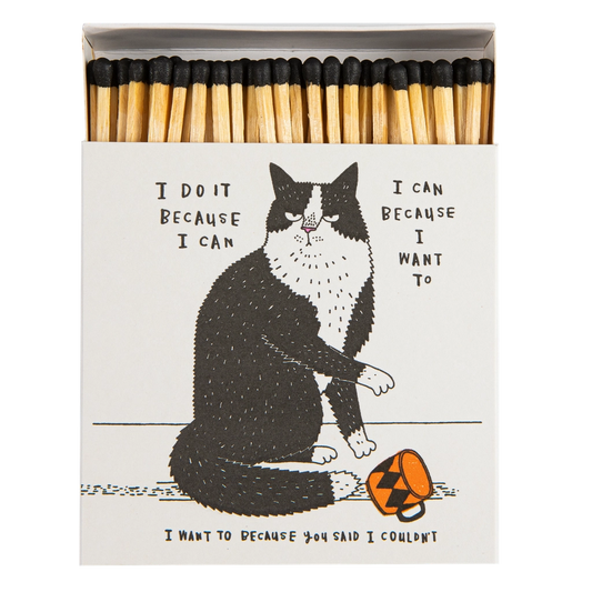 Archivist Luxury Matches I Do It Because I Can | Archivist | Miss Arthur | Home Goods | Tasmania