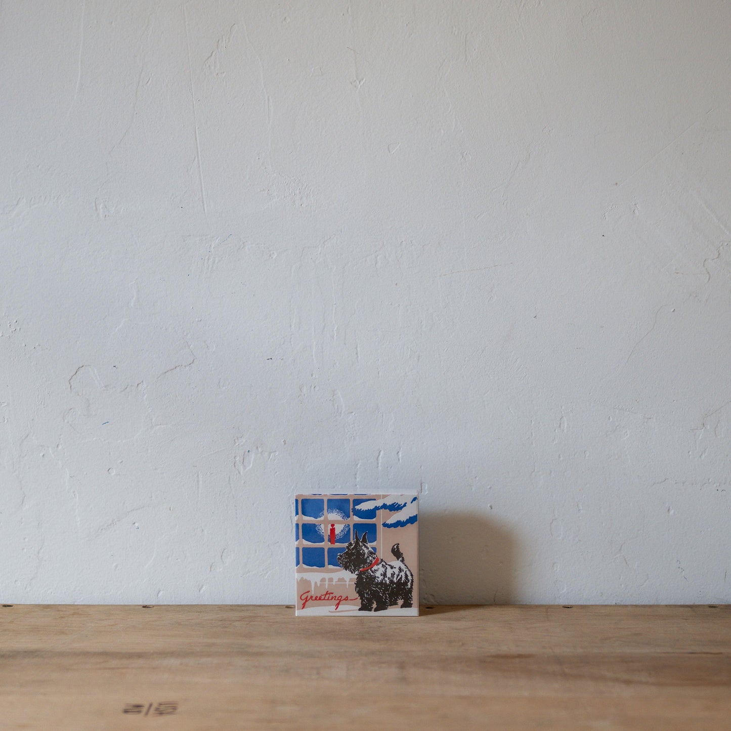 Archivist Luxury Matches Festive Scotty Dog | Archivist | Miss Arthur | Home Goods | Tasmania