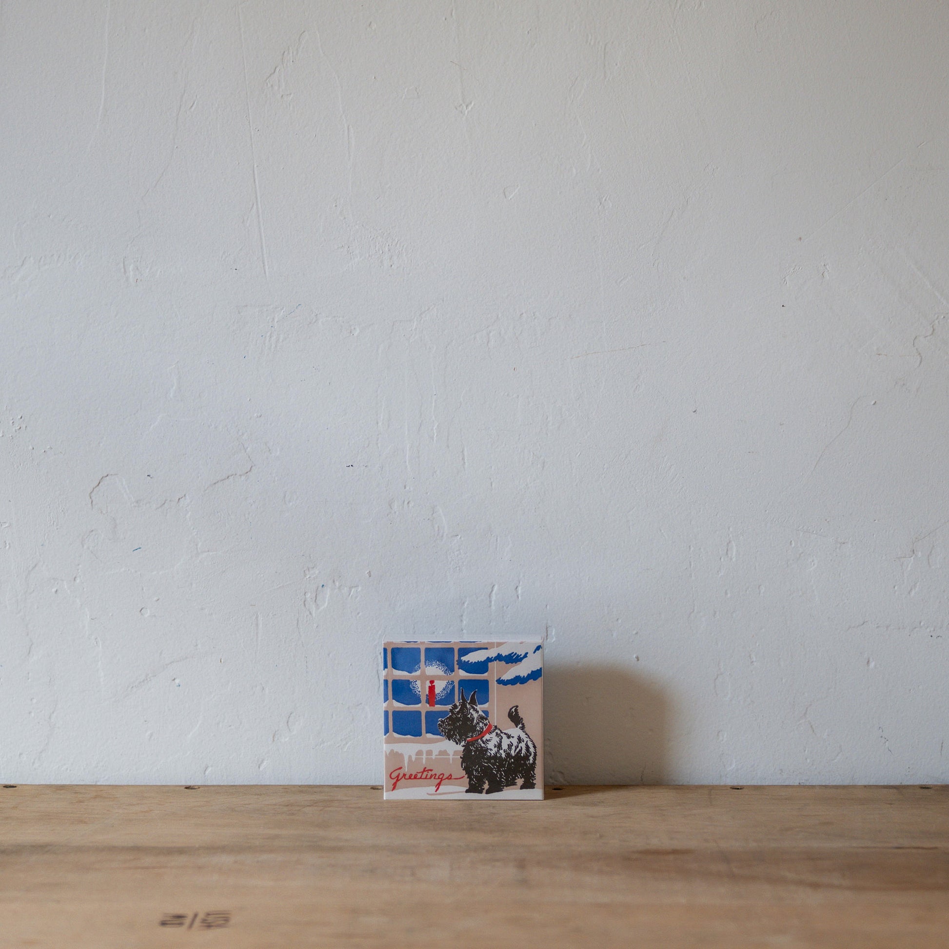 Archivist Luxury Matches Festive Scotty Dog | Archivist | Miss Arthur | Home Goods | Tasmania
