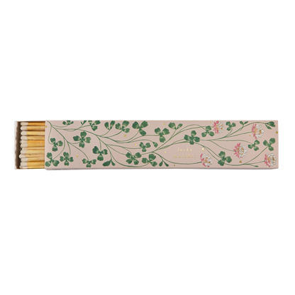 Archivist Luxury Matches Long Lucky Clover | Archivist | Miss Arthur | Home Goods | Tasmania