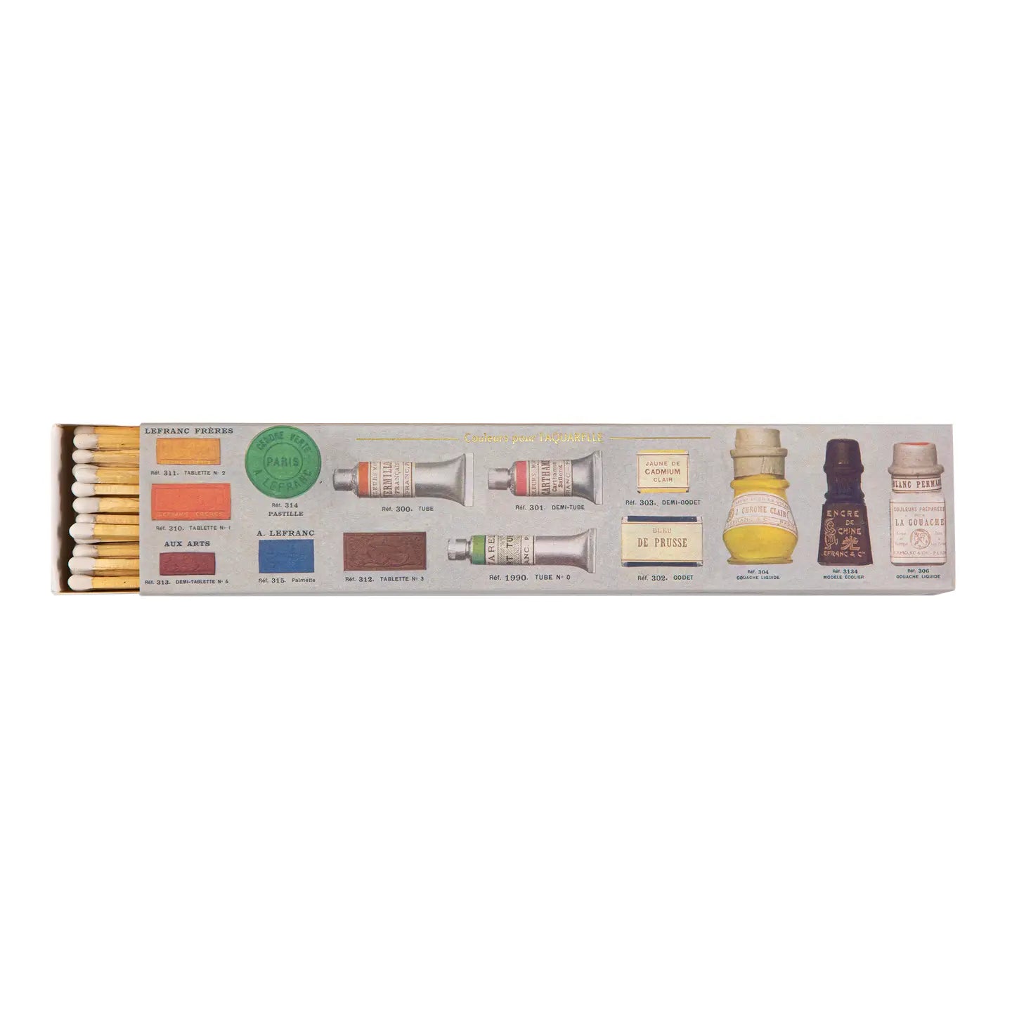 Archivist Luxury Matches Long Paint Tube | Archivist | Miss Arthur | Home Goods | Tasmania