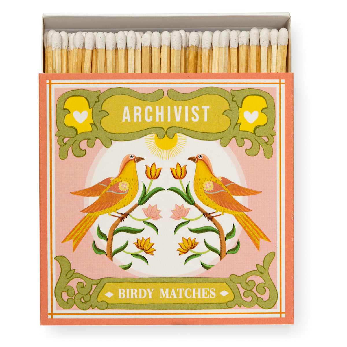 Archivist Luxury Matches Ariane's Birdy Matches | Archivist | Miss Arthur | Home Goods | Tasmania