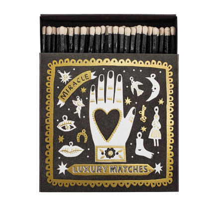 Archivist Luxury Matches Black Miracle | Archivist | Miss Arthur | Home Goods | Tasmania