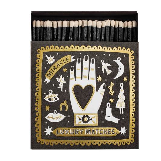 Archivist Luxury Matches Black Miracle | Archivist | Miss Arthur | Home Goods | Tasmania