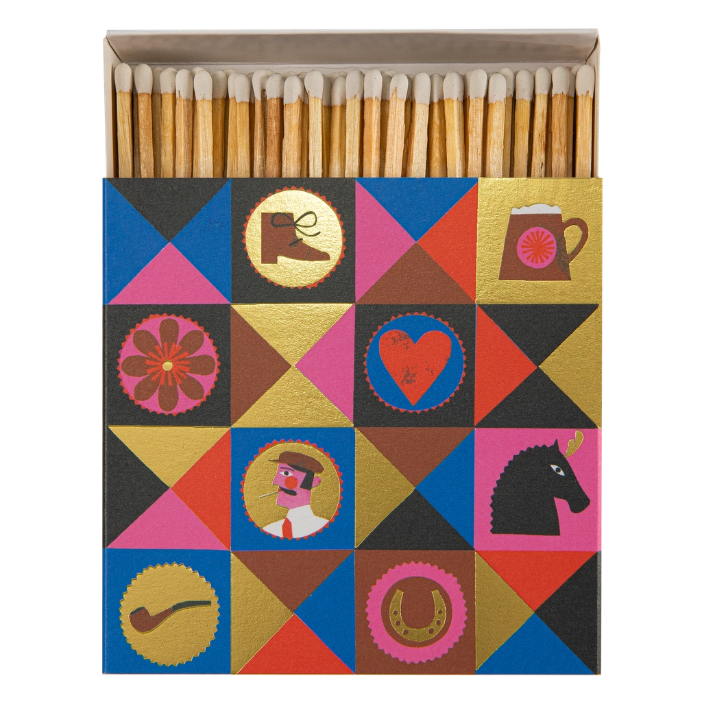 Archivist Luxury Matches Colourful Gentleman | Archivist | Miss Arthur | Home Goods | Tasmania