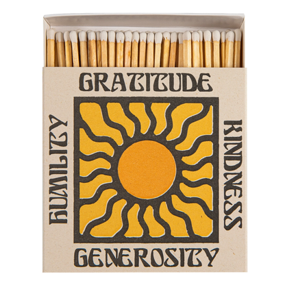 Archivist Luxury Matches Gratitude and Kindness | Archivist | Miss Arthur | Home Goods | Tasmania
