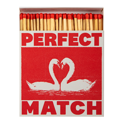 Archivist Luxury Matches I Like You Swan | Archivist | Miss Arthur | Home Goods | Tasmania