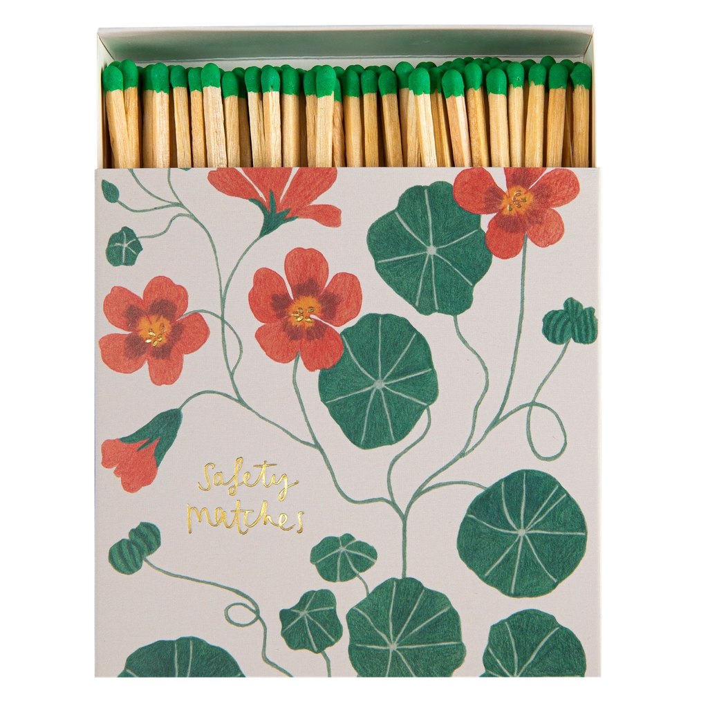 Archivist Luxury Matches Nasturtium | Archivist | Miss Arthur | Home Goods | Tasmania