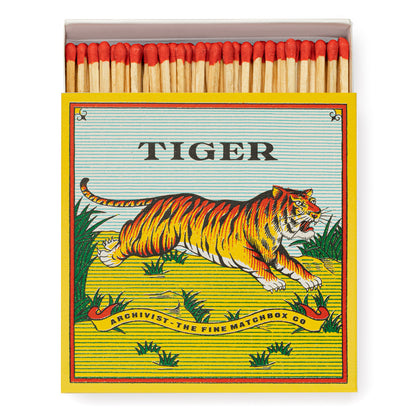 Archivist Luxury Matches Tiger | Archivist | Miss Arthur | Home Goods | Tasmania