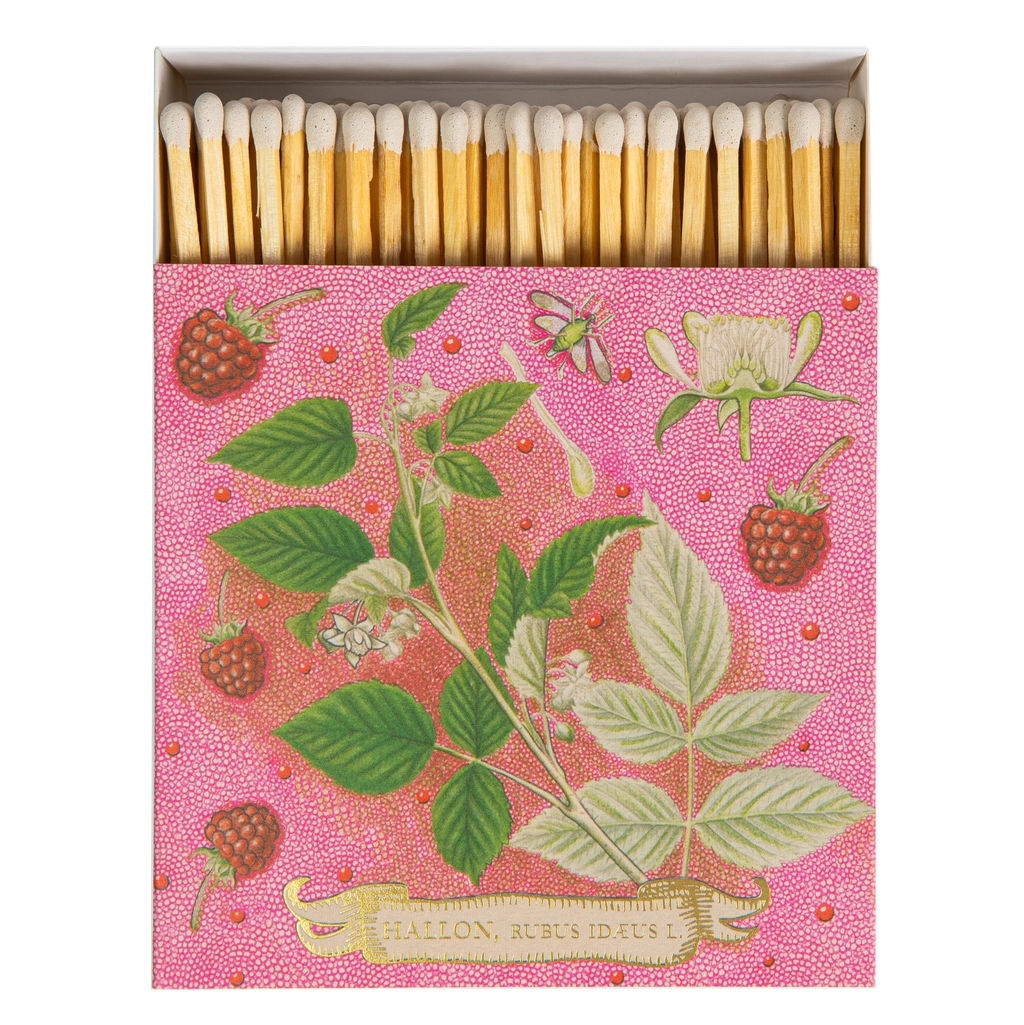 Archivist Luxury Matches Rose Framboise | Archivist | Miss Arthur | Home Goods | Tasmania