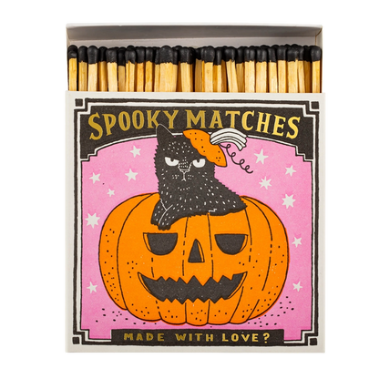 Archivist Luxury Matches Spooky Halloween | Archivist | Miss Arthur | Home Goods | Tasmania