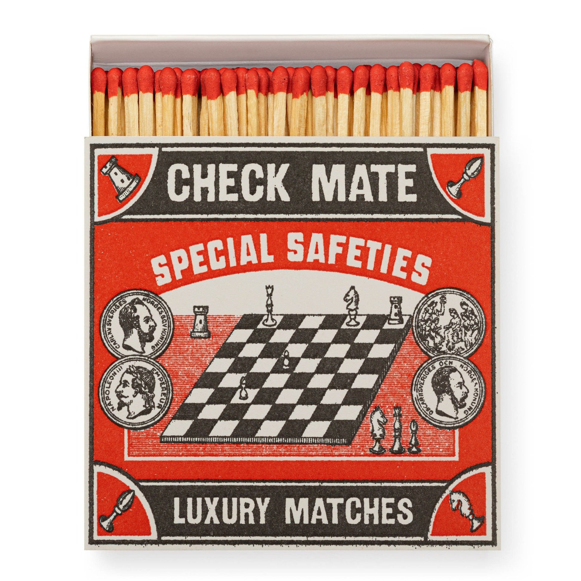 Archivist Luxury Matches The Chess Match | Archivist | Miss Arthur | Home Goods | Tasmania