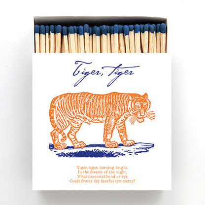 Archivist Luxury Matches Tiger Tiger | Archivist | Miss Arthur | Home Goods | Tasmania