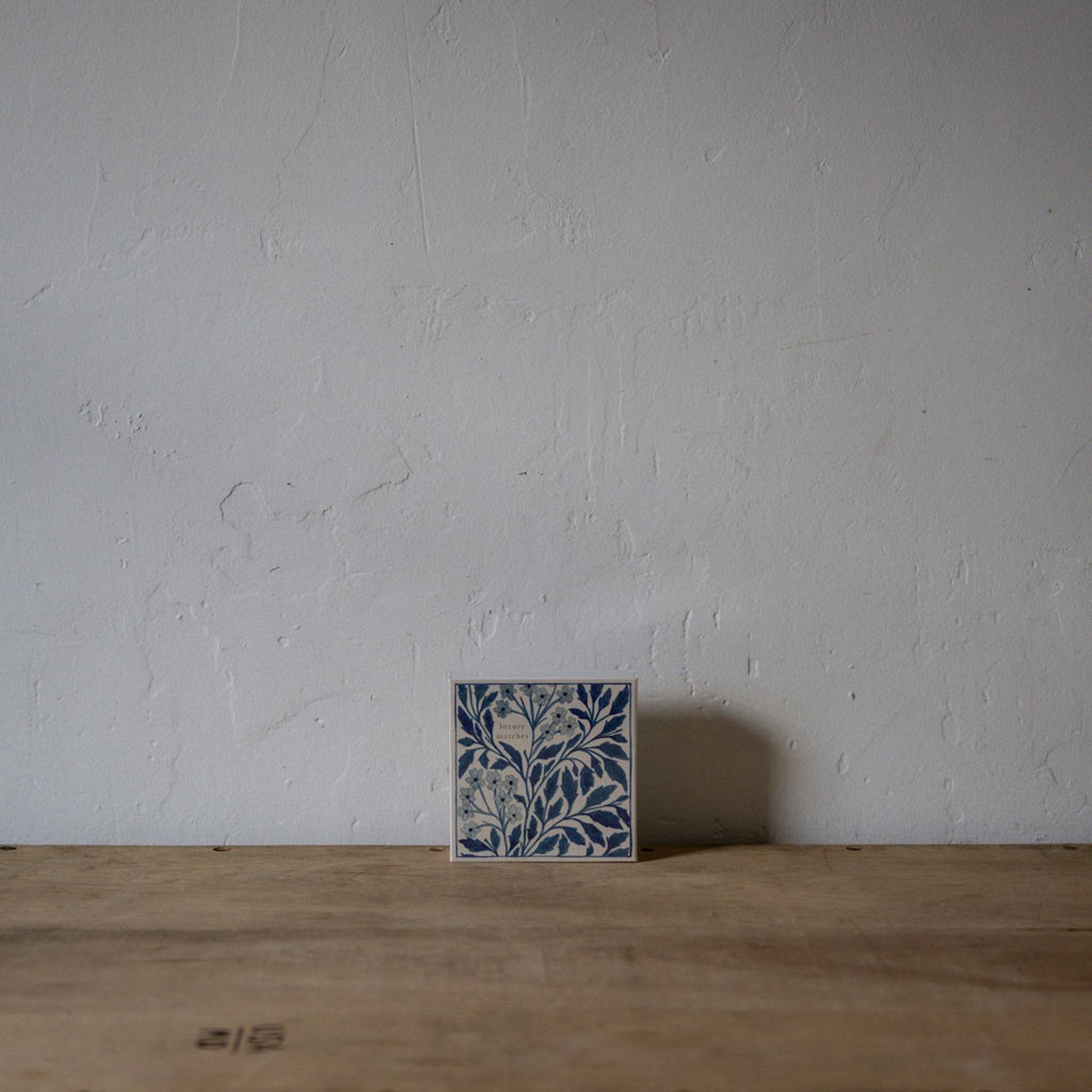 Archivist Luxury Matches Blue Floral by Wanderlust Paper Co | Archivist | Miss Arthur | Home Goods | Tasmania