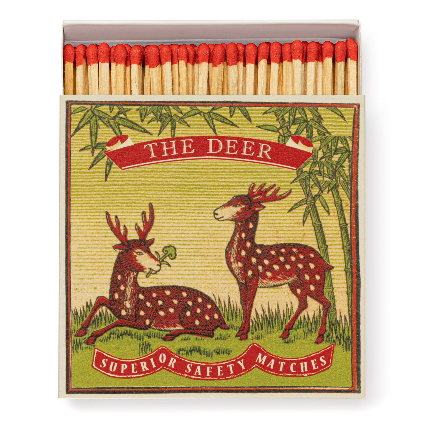 Archivist Luxury Matches Two Deer | Archivist | Miss Arthur | Home Goods | Tasmania